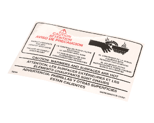 [70248] Crathco 70248 Label, Warning A546-213