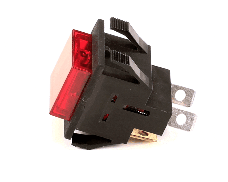 Crathco L574AL Switch, Pushbutton, SPST, Lighted Red, Stop, JAVA