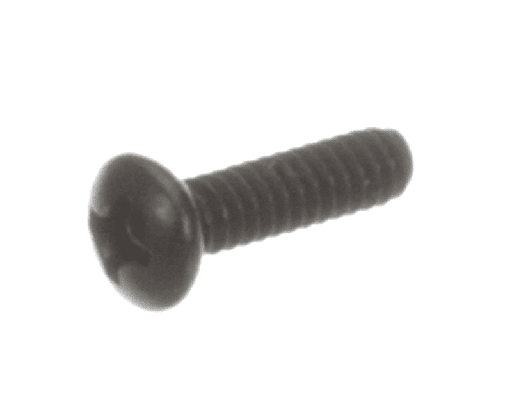 [61304] Crathco 61304 Screw, Phillips Pan Head, 6-32 x 1/2", Black