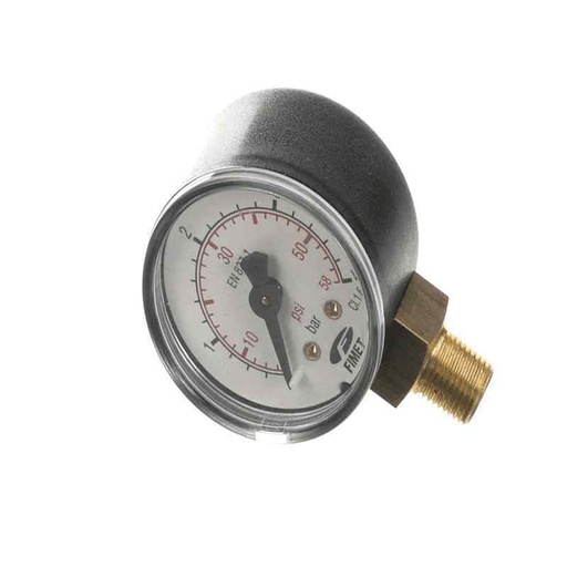 [ANG33D1680] Angelo Po 33D1680 Manometer/Pressure Gauge, 0-40 PSI
