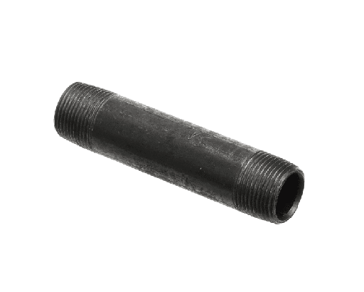 [PTP7037360] PITCO P7037360 Nipple, 3/4" x 4-1/2", Black