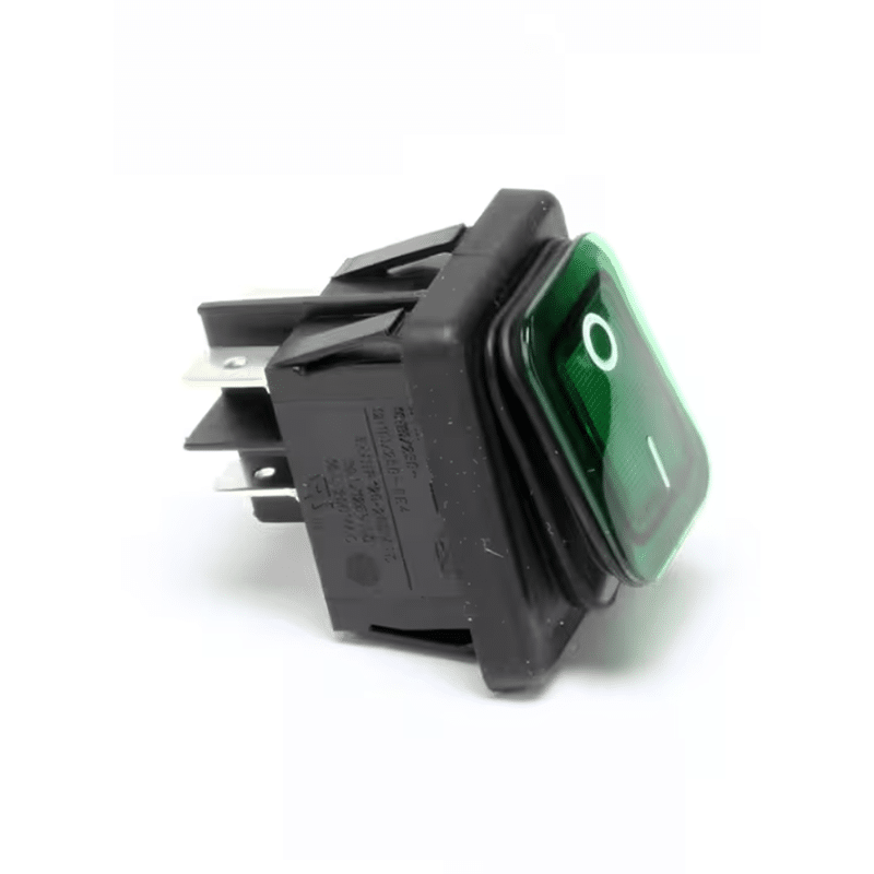 PRINCE CASTLE 78-184S Switch, Rocker, Lighted Green