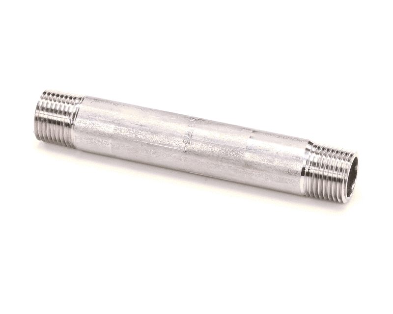 Henny Penny FP02-020 Nipple, Pipe, 1/2" NPT x 5" Long, Stainless Steel