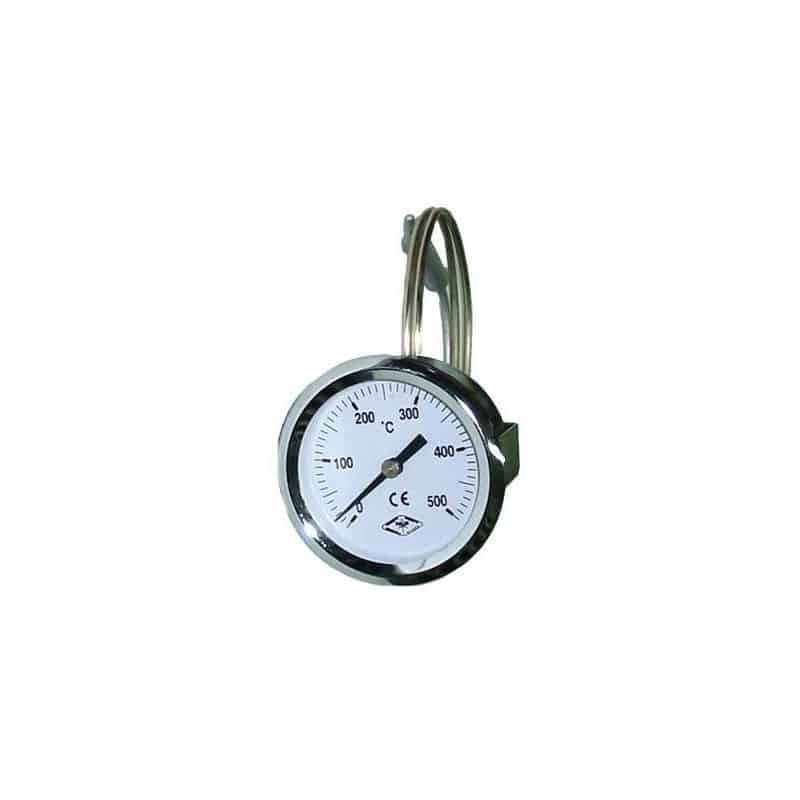 THERMOMETER Ø60MM TMIN 0°C TMAX 500°C CAPILLARY 700MM BULB E:54MM BULB 8MM O