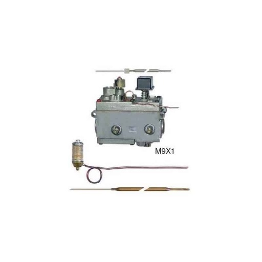 [2068] MINISIT 710 GAS VALVE 100-340° FOR OVEN GRILL E:1/2F S:3/8F CAPILLARY 1050MM S
