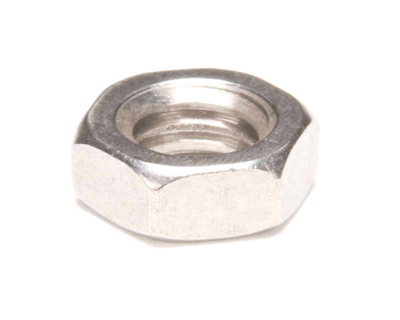 PITCO P0095200 Hex Nut, Jam, 3/8-16, Stainless Steel