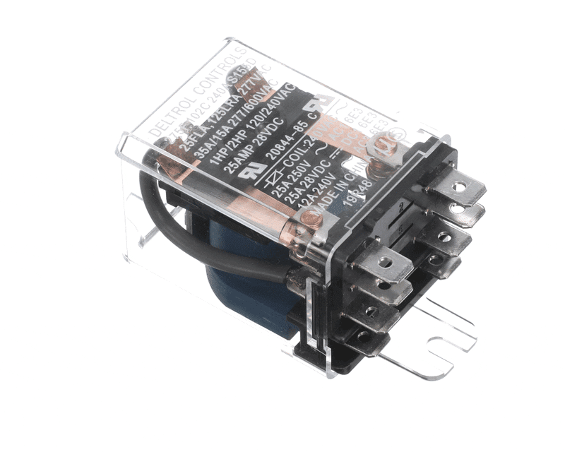 Crathco 83106 Relay, 30AMP, 240VAC, Coil, DPDT
