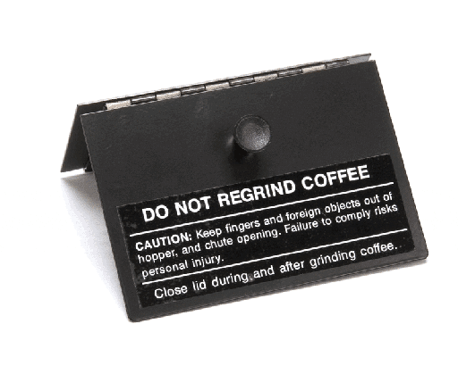 Crathco 88704BK Assembly, Lid, Bi-Fold, Black, 810