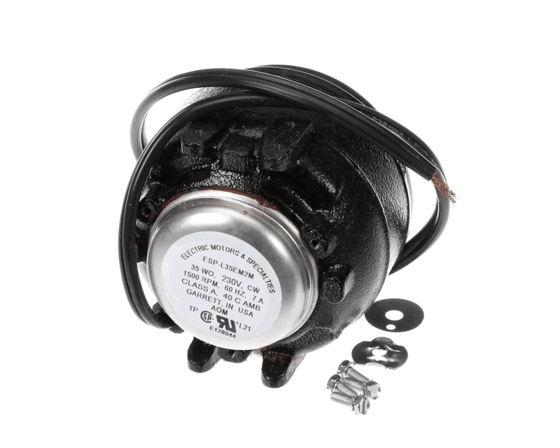 Crathco W0320220 Fan Motor, 230 Volt, 60HZ, 1500 RPM, CW