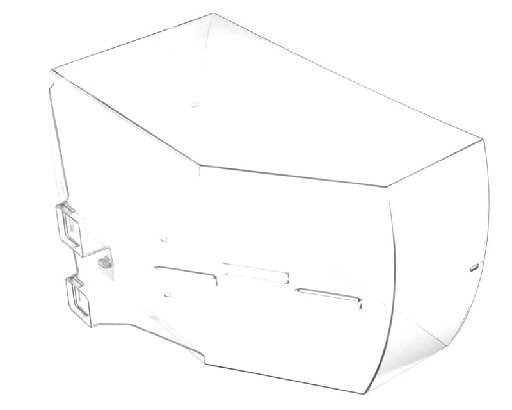 Crathco 71210 Hopper, Dual Bean, GNB Series