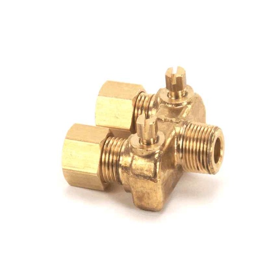 [GL1510402] Garland 1510402 Gum Valve, Double, Adjustable, 3/16" x 3/16"
