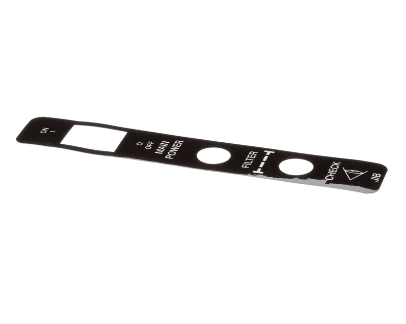 HENNY PENNY-Main Power Decal, Filter, Check Jib