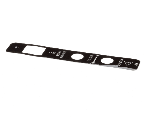 [77103] HENNY PENNY-Main Power Decal, Filter, Check Jib