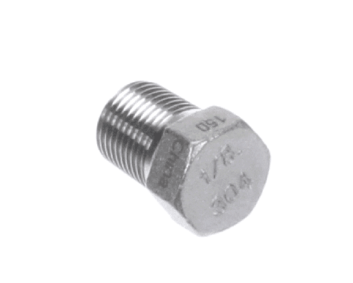 [FP01-325] Henny Penny FP01-325 Pipe Plug, Hex Head, 1/8", Stainless Steel
