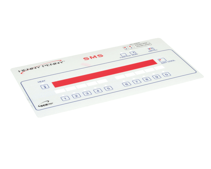 HENNY PENNY-Decal/Overlay, Control, CE, OFG390/PFG690
