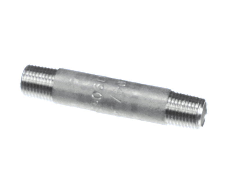 Henny Penny FP02-092 Nipple, 1/8" NPT x 2" Long, Stainless Steel