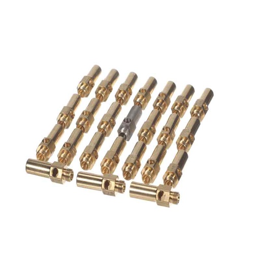 [17013-15] HENNY PENNY-Jet, Gas Burner, B.0307, P.021 - Set of 23