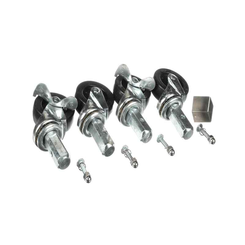 HENNY PENNY-14087 Caster Kit, 4 Wheels & Hardware, HB120/121, Model DT-221, Cart