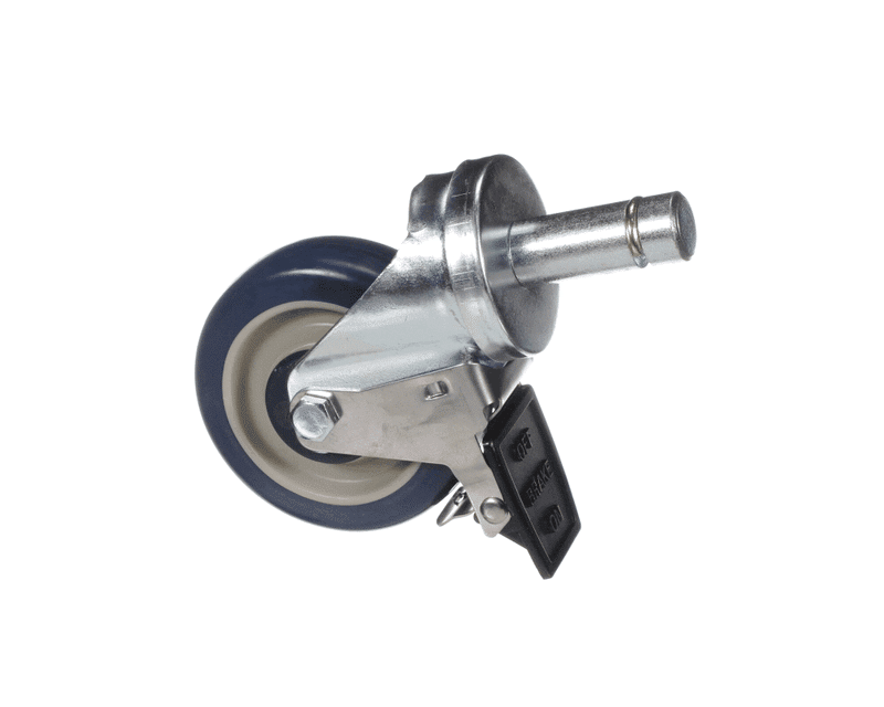Caddy 68-05 Caster with Brake, premium OEM swivel stem caster, Single