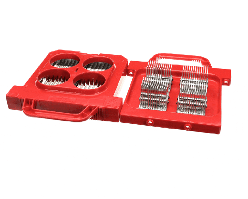 [PC980-000-10A] PRINCE CASTLE PC980-000-10A Blade/Pusher Head Set, 3/16 Cut, Red, Tomato