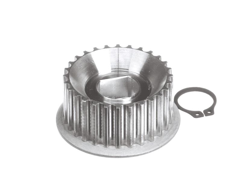 PRINCE CASTLE PC527-810S Pulley with Retaining Clip, 28 Tooth, DCFT-MCD