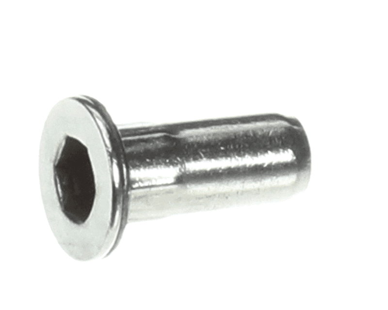 Rational 10.01.429P Rivet Nut, Hex, Closed with Gasket, M5, Pack of 5