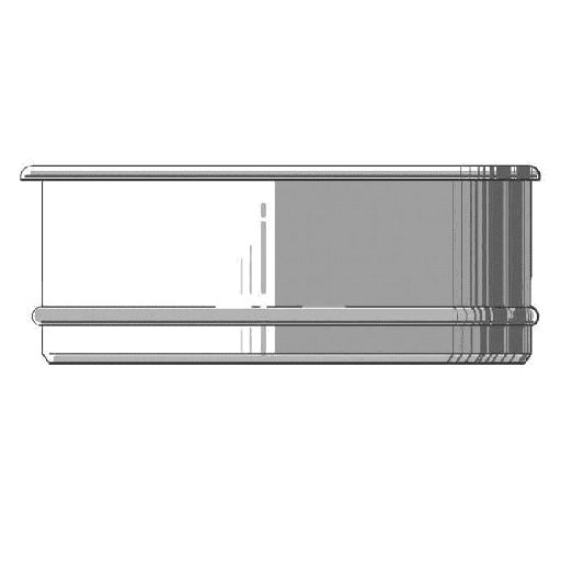[00-438104-00002] HOBART 00-438104-00002 I,80 QT SST BOWL EXTN. PACKED