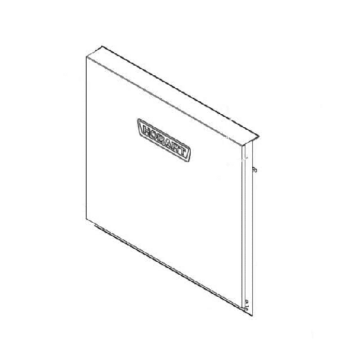 [00-948855-00001] Hobart 00-948855-00001 WELDMENT, DOOR, UPPER, SLIDING