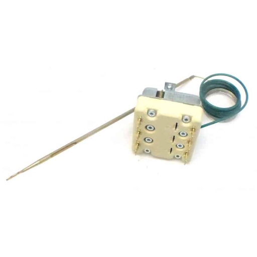 [004919] THERMOSTAT DE SECURITE + PE 230V 20A TMAXI 360°C CAPILAIRE 1490MM BULBE:188MM íB