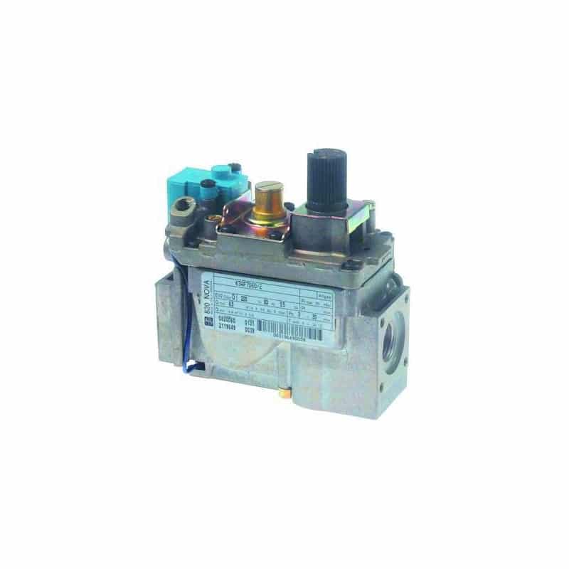 VANNE GAZ NOVASIT 820 RACCORD THERMO M9 RACCORD VEILLEUSE M1 220V 50HZ ENTREE 1/