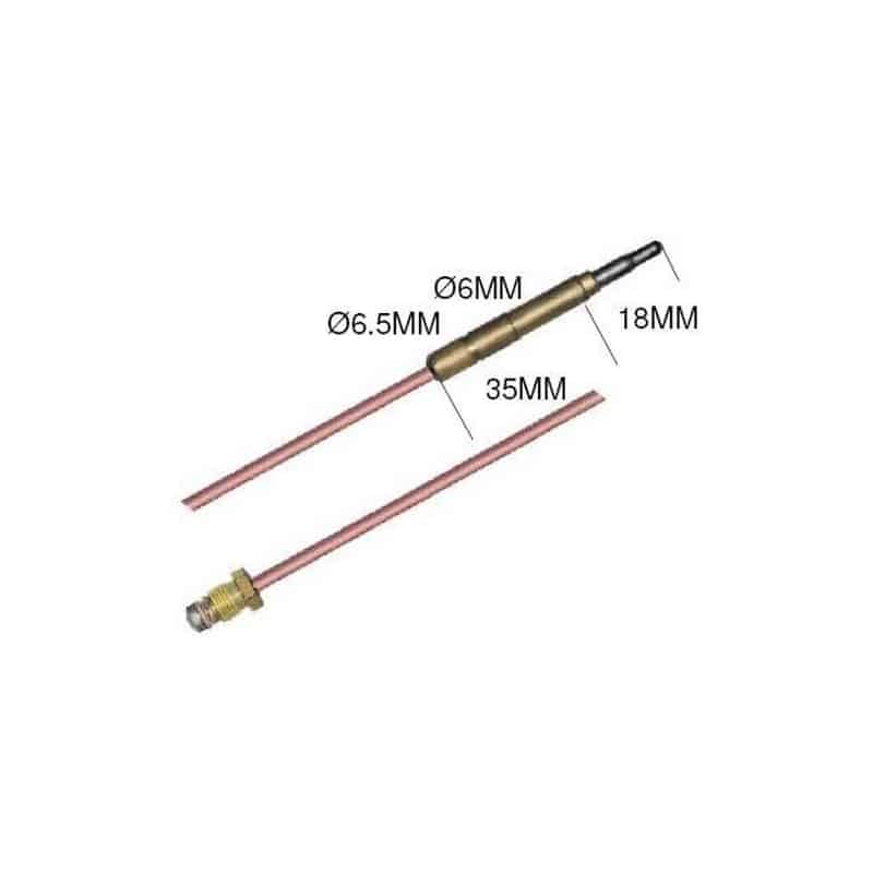 THERMOCOUPLE SIT 850MM M9X1 ORIGINE '