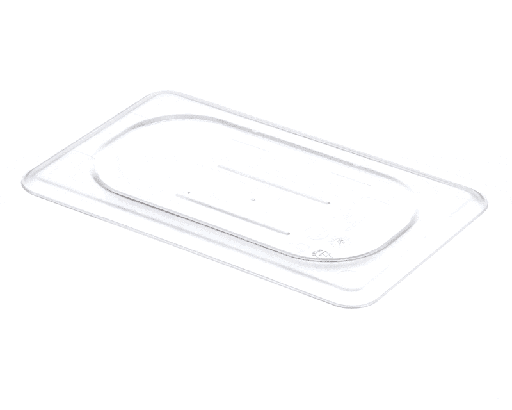 [90CWC-135] Cambro 90CWC-135 Cover/Lid, Flat, Clear, 1/9 Size Food Pan