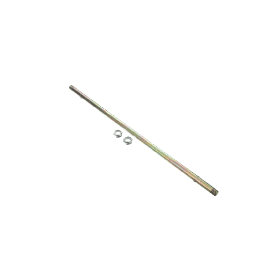 [60289] Cambro 60289 Axle with 2 Nuts, 1'-5/8"
