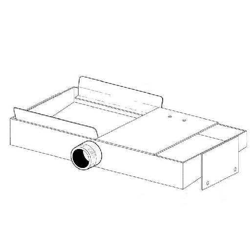[00-893792] HOBART 00-893792 PAN,ASSEMBLY,DRAIN