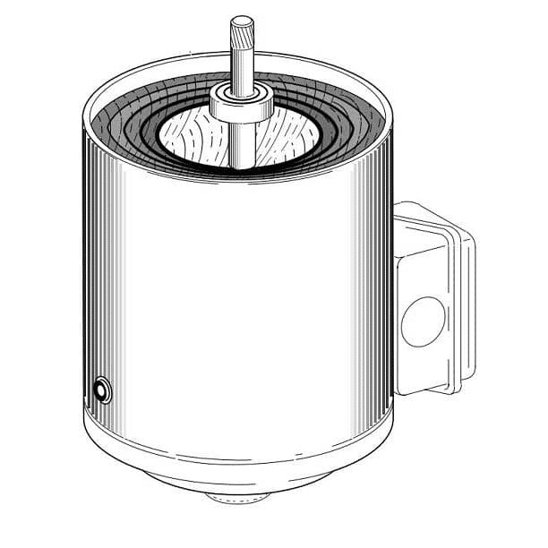 HOBART 00-274231-00041 MOTOR,1PH, 50/60 H