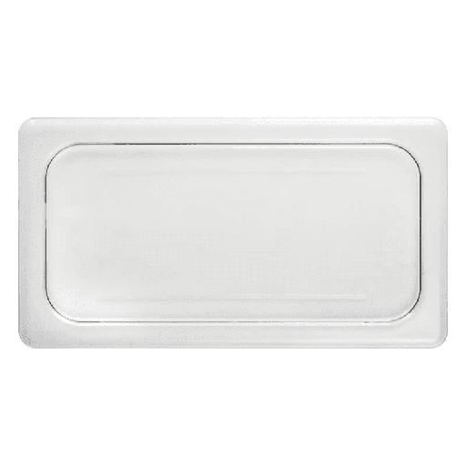 [30CWC135] Cambro 30CWC135 CAMWEAR 1/3 SIZE FLAT FOOD PAN LID CLEAR