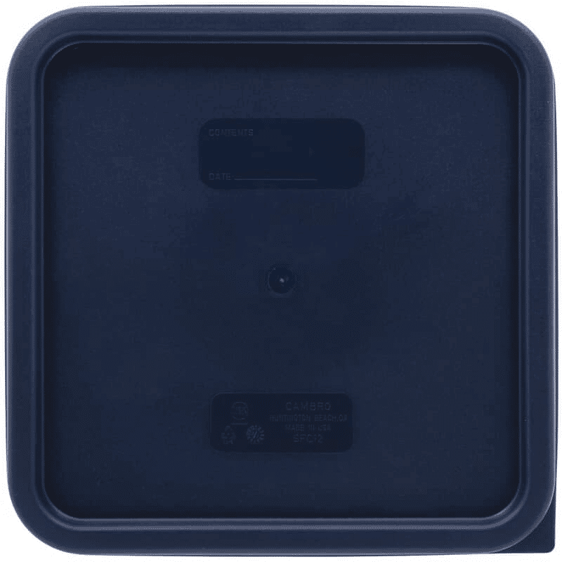 Cambro 12, 18 And 22 Qt Camsquare Blue Cover SFC12453