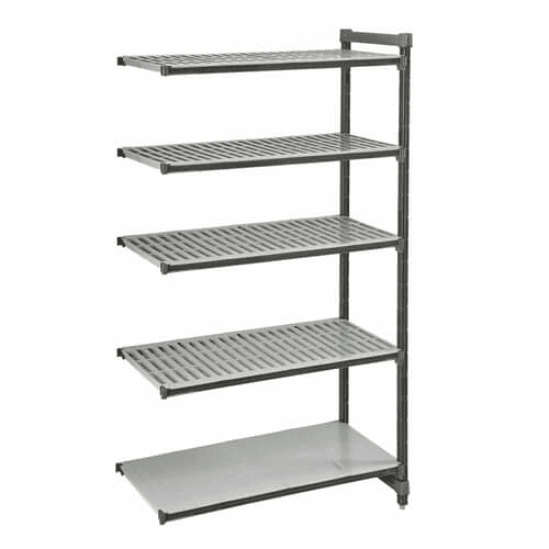 Cambro EA216084VS5580 Camshelving Elements Stationary Add-On Unit, 21"W X 60