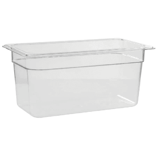 [CAM36CW135] Cambro 1/3 Size 6 in Clear Camwear Food Pan 36CW135