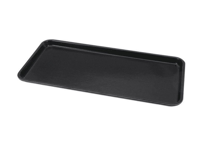 Cambro 918MT110 BLACK FIBERGLASS MARKET DISPLAY TRAY - 1