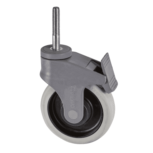 [CSCWB000] Cambro CSCWB000 Camshelving Caster, 5" Dia., Total Locking Brake With