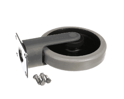 [H17009] Cambro H17009 Caster, 6", Rigid, Plate