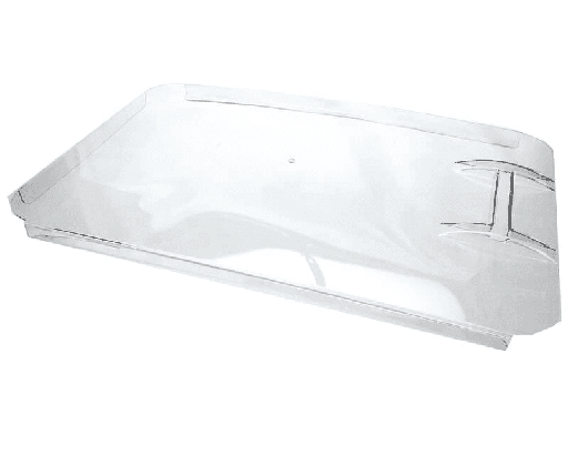 [IB44LIDCW135] Cambro IB44LIDCW135 Lid, 44 Gallon Ingredient Bin, Clear Plastic