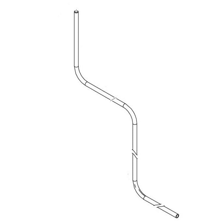 Hobart 00-950387 TUBE (CONDENSER COIL TO BLOWER