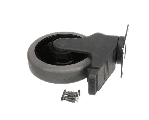[H17005] Cambro H17005 Caster, 5", Swivel with Brake, Plate