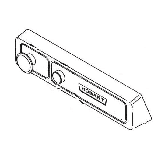 HOBART 00-175573 COVER, CONTROL PAN