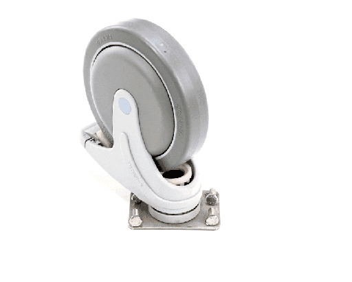 [H17007] Cambro H17007 Caster, 6", Swivel, with Brake, Plate