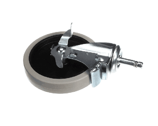 [BC340KDCSB000] Cambro BC340KDCSB000 Caster with Brake, Swivel Stem, Large KD Utility Cart
