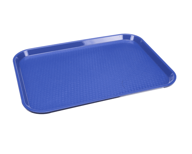 Cambro 1216FF186 Tray, Fast Food, Navy Blue, 12" x 16"