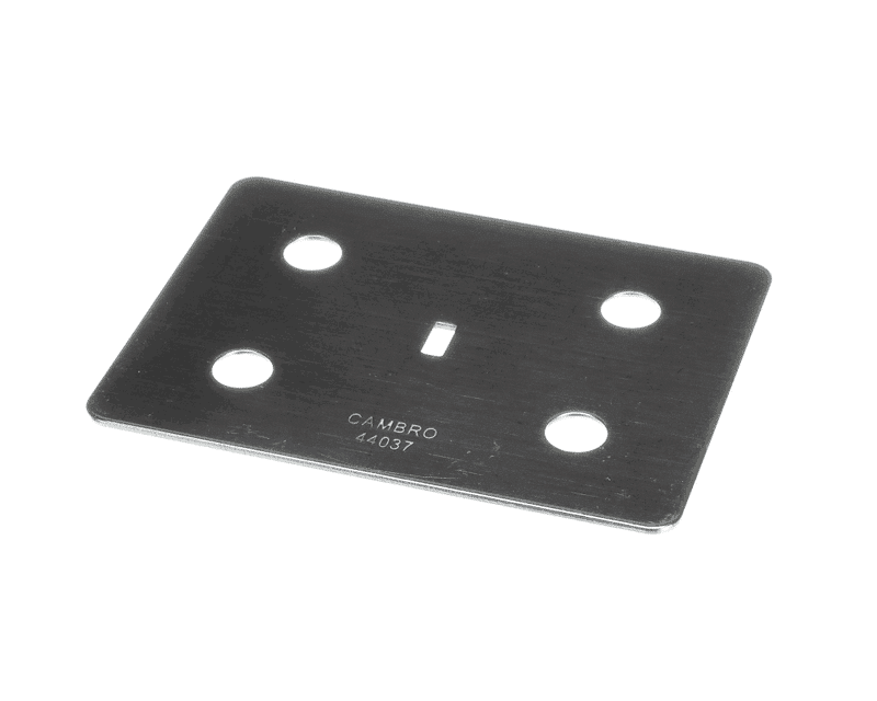 Cambro 44037 Impact Plate for Axle, Stainless Steel, Meal Delivery Cart